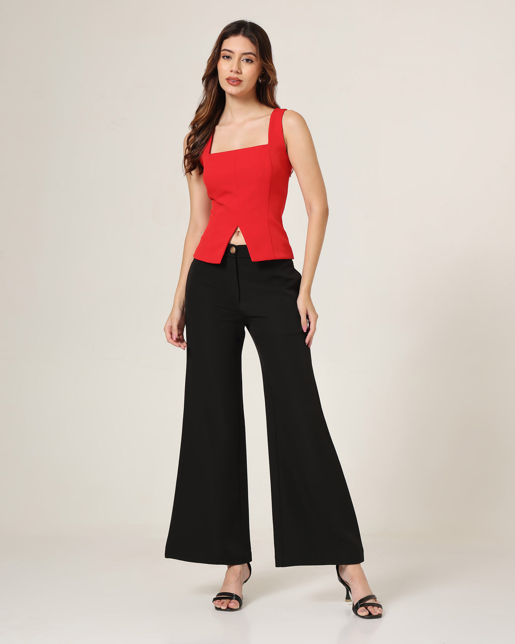Mira Top + Noir Trousers