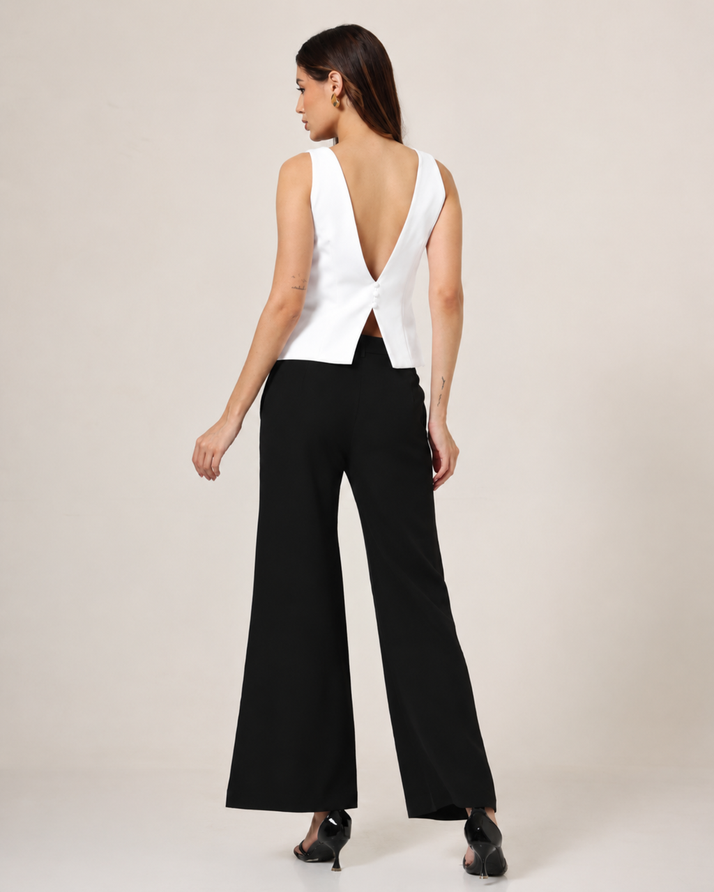 Mira Top + Noir Trousers