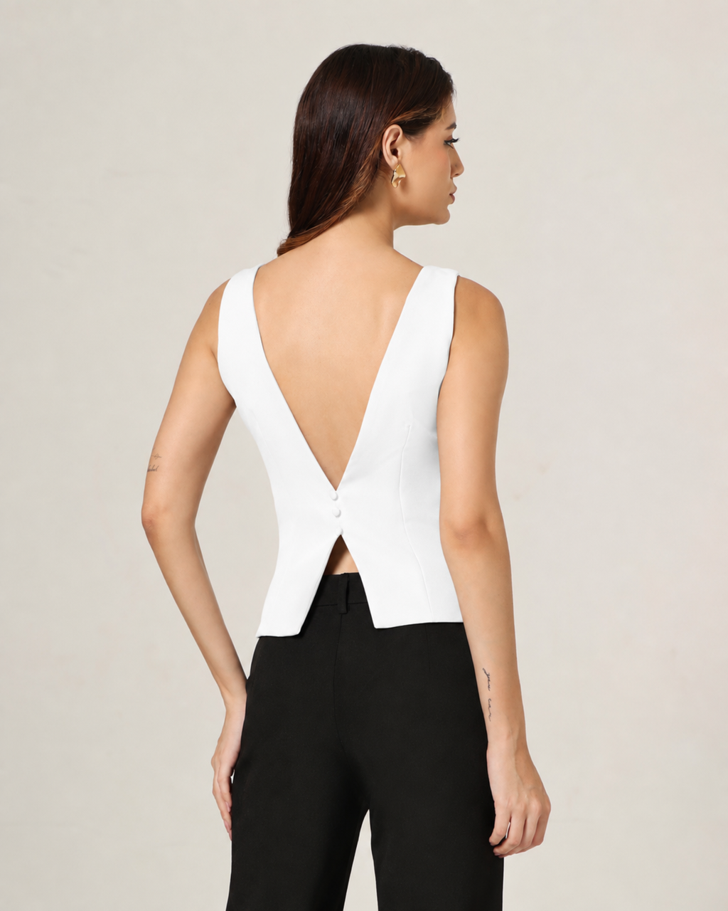 [White] Mira Top Model Back